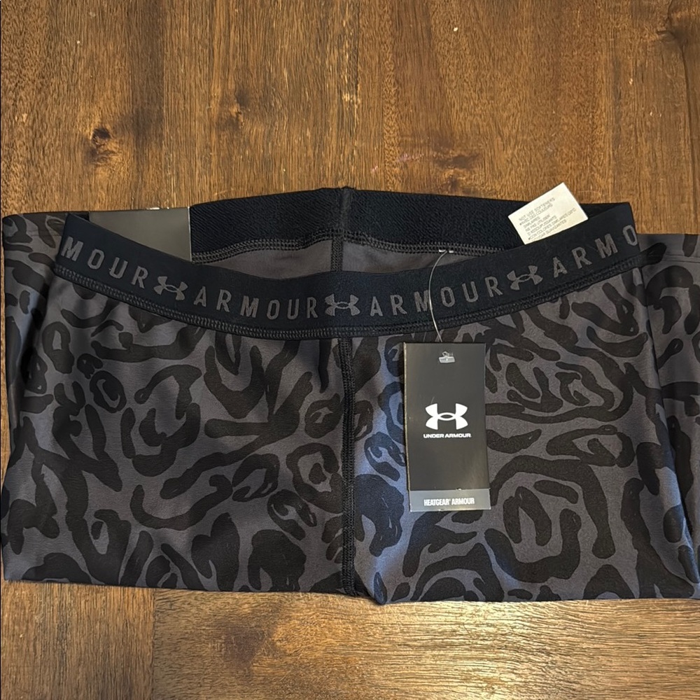 Under Armour Black Patterned Leggings
